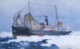 Черные паруса среди льдов