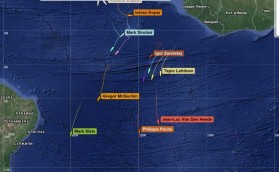 Golden Globe Race: позади первый месяц