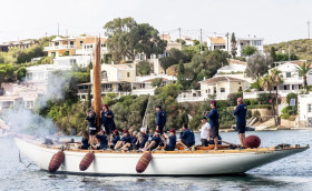 Tuiga осталась без мачты и бушприта