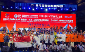 Наши в Циндао. Это в Китае