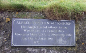 Первым в одиночку через Атлантику