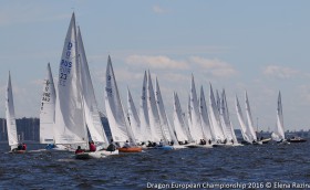 Чемпионат Европы в классе "Дракон". Результаты