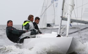 Открытый чемпионат России в классе «Дракон». 1-й день