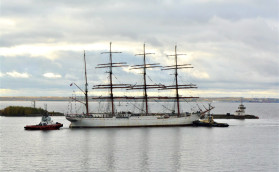 «Седов» на ремонте