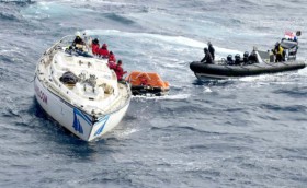 Экипаж яхты Clyde Challenger спасен