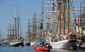 «Седов» гостит в Германии