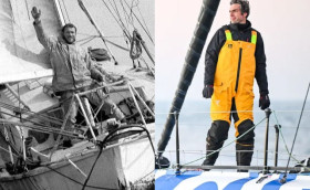 Сэр Робин Нокс-Джонстон поздравил Шарля Далина с победой