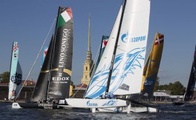 Extreme Sailing Series. 1-й день