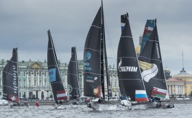 Extreme Sailing Series. Старт дан