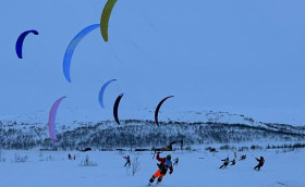 Заполярный кайтинг