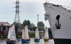 В поход на гребно-парусных ялах