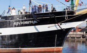 9 мая «Крузенштерн» отпразднует в Севастополе