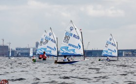 Соревнуются «Оптимисты»