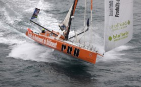 2015 Transat Jacques Vabre. 3-й день