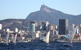 Соревнуются олимпийцы