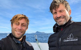 Globe40. Мыс Горн приветствовал Credit Mutuel хорошей погодой