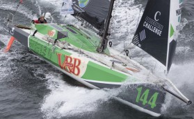 The Transat Bakerly. Первые потери