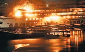 Сгорел "Адмирал"