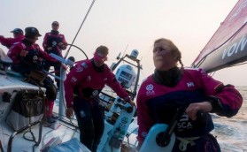 Volvo Ocean Race 2014/15. 4-й этап. 4-й день