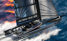 Объединенный дизайн America's Cup и SailGP