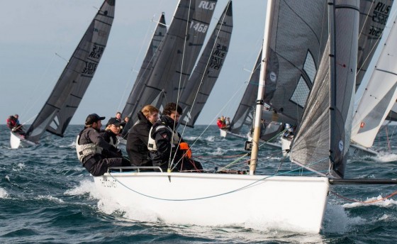 Настоящий зимний яхтинг