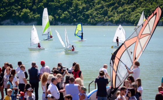 В Абрау-Дюрсо появился парусный клуб