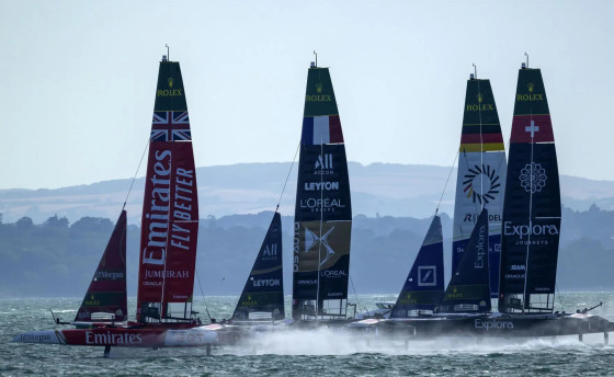 SailGP. Первый день в Портсмуте