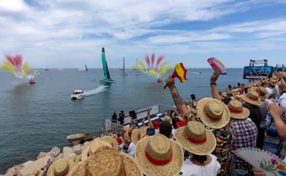 SailGP. Американцы в слабый ветер