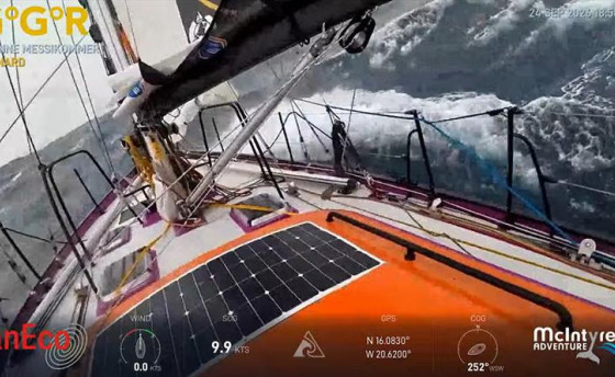 Golden Globe Race. Испытание штормом