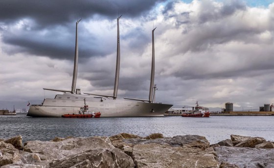 Паруса для Sailing Yacht A