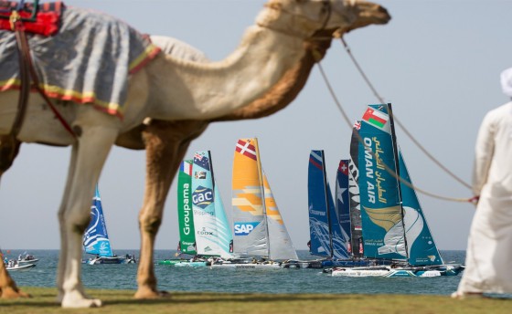 Extreme Sailing Series. На низком старте