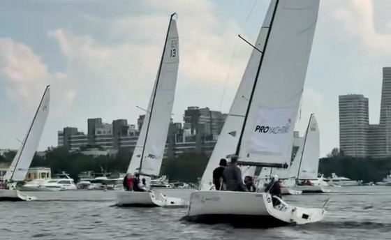 Класс J/70 поздравляет чемпиона Москвы