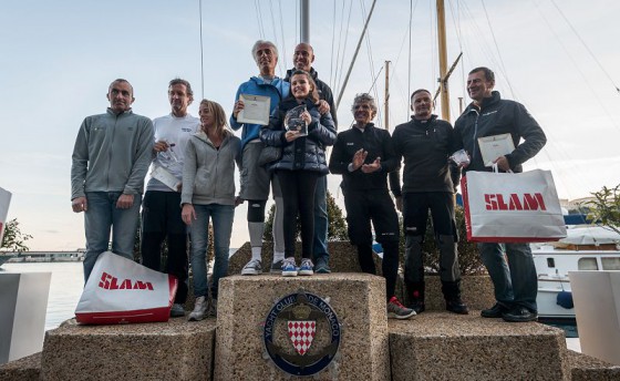 На подиуме!