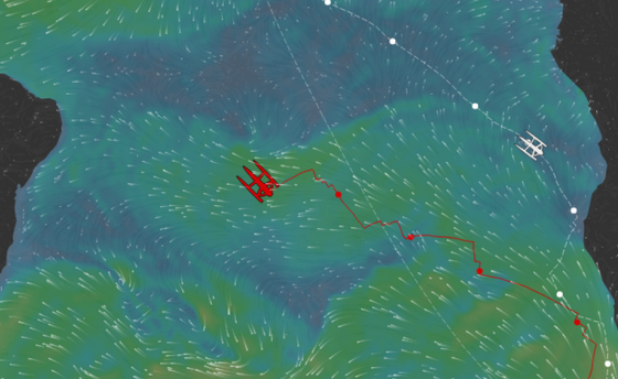 IDEC Sport идет на запад