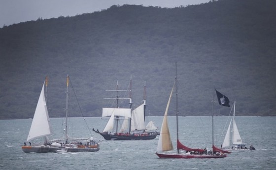 Шхуна Питера Блейка вернулась в Окленд