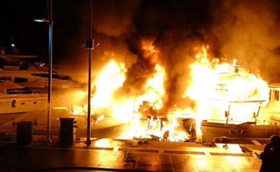 Кто устроил пожар в Мармарисе?