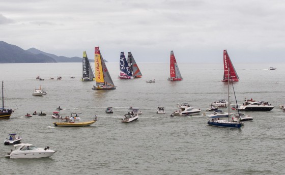 Volvo Ocean Race. 6-й этап. 1-й день