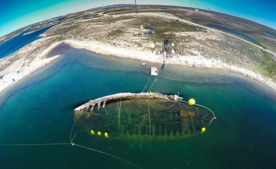 Судно Амундсена поднято со дна