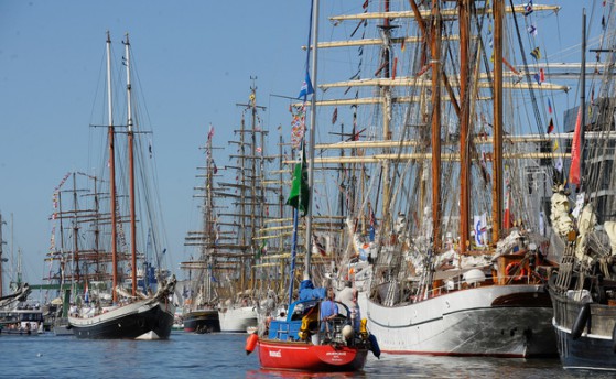 «Седов» гостит в Германии