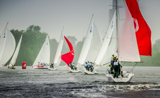 Национальная парусная лига. Старт дан