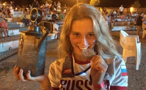 Елфутина попробовала себя на выносливость