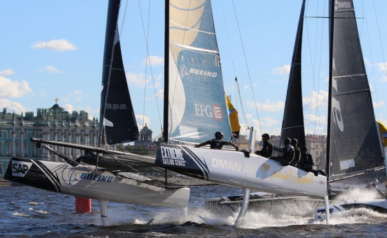 Extreme Sailing Series. Очередная смена лидера.