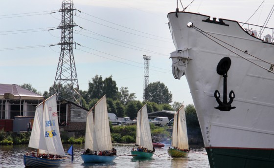 В поход на гребно-парусных ялах