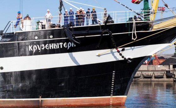 9 мая «Крузенштерн» отпразднует в Севастополе