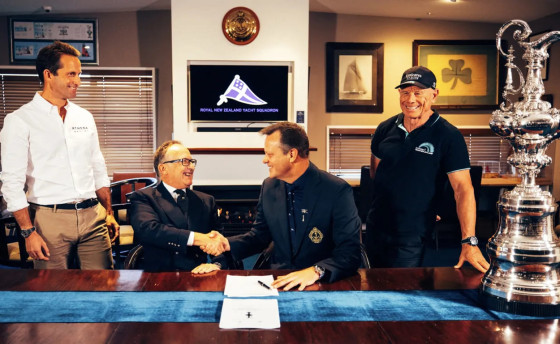 America's Cup. Под протокол