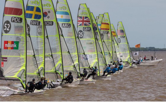 Соревнуются олимпийцы