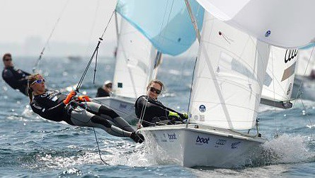 Соревнуются олимпийцы