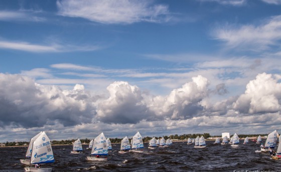 Соревнуются «Оптимисты»