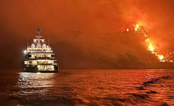 Пожар на Гидре