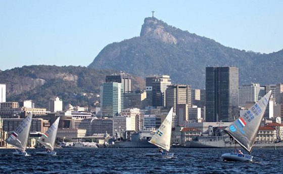 Соревнуются олимпийцы